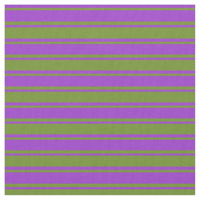 Tissu Lignes de couleur orchidée verte et foncée (Fermer)