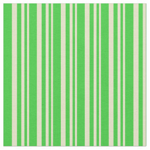 Tissu Lignes de couleur vert Pale Goldenrod & Lime
