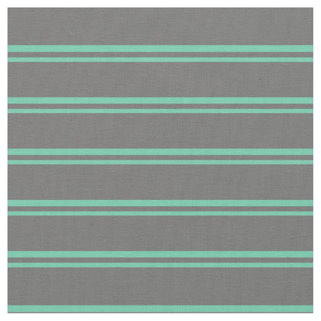 Tissu Lignes de gris d'Aquamarine et de Dim (Fermer)
