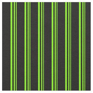 Tissu Lignes de la Chartreuse et de couleur noire