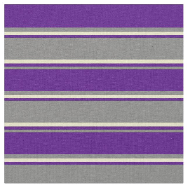 Tissu Lignes d'or gris, d'indigo et pâle (Fermer)