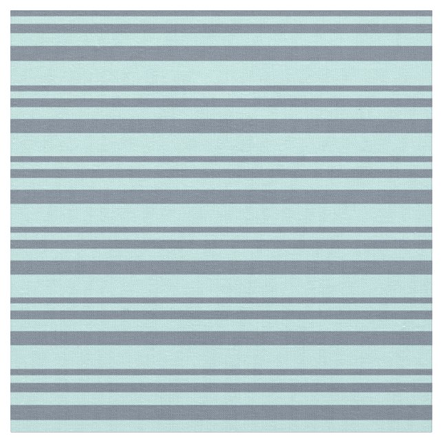 Tissu Lignes en gris ardoise et turquoise (Fermer)