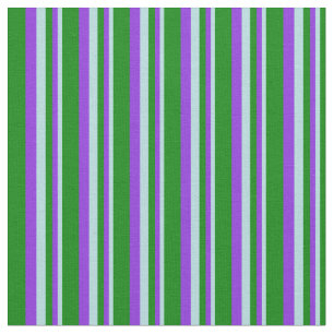 Tissu Lignes en Poudre bleu, violet et vert