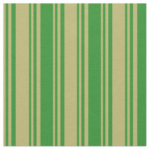 Tissu Lignes foncées en kaki et vert de la forêt
