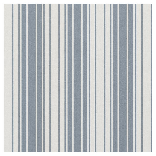 Tissu Lignes gris ardoise et cygne clair (Fermer)