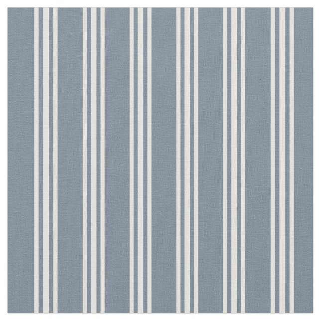 Tissu Lignes gris ardoise et cygne clair (Fermer)