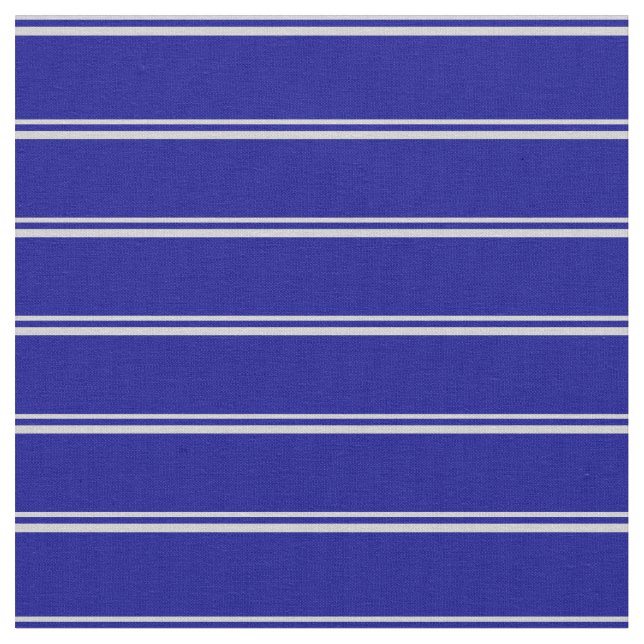 Tissu Lignes gris clair et bleu foncé (Fermer)