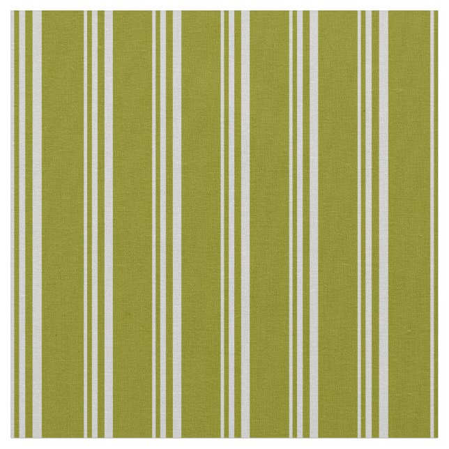 Tissu Lignes gris clair et vert (Fermer)