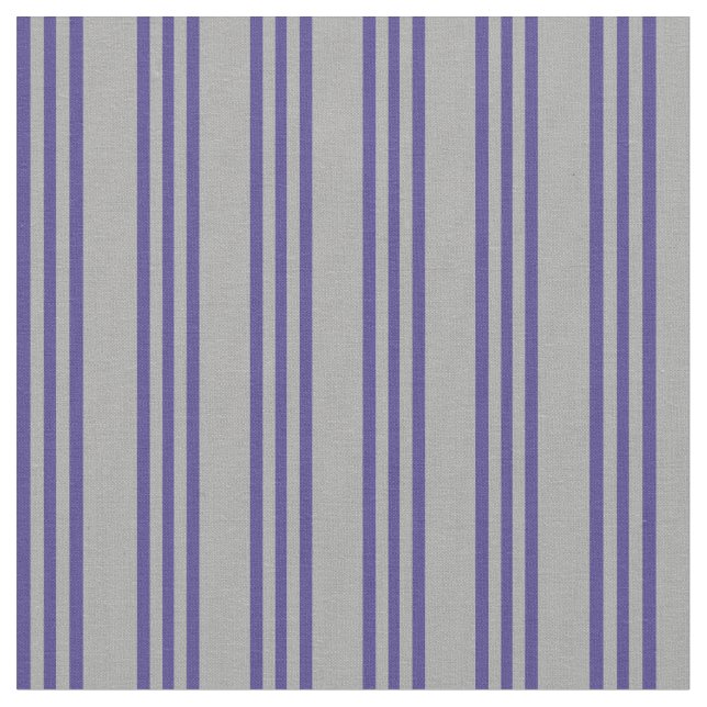 Tissu Lignes gris foncé et bleu ardoise foncée (Fermer)