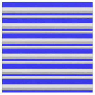 Tissu Lignes gris foncé, lavande et bleu