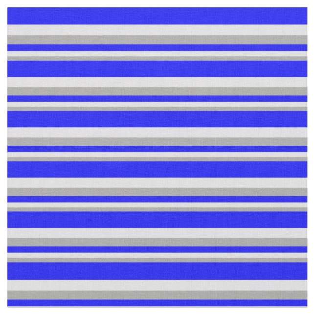 Tissu Lignes gris foncé, lavande et bleu (Fermer)
