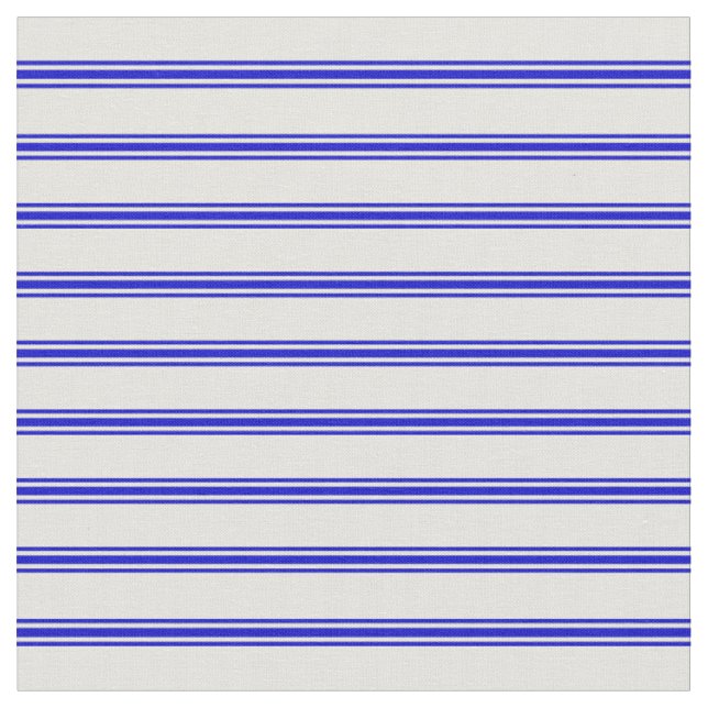 Tissu Lignes jaune clair et bleu (Fermer)