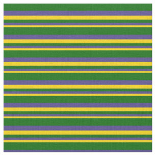 Tissu Lignes jaunes, ardoise foncée et bleu foncé