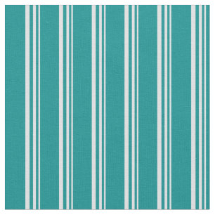 Tissu Lignes Lavande et Cyan foncé
