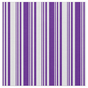 Tissu Lignes Lavender et Indigo