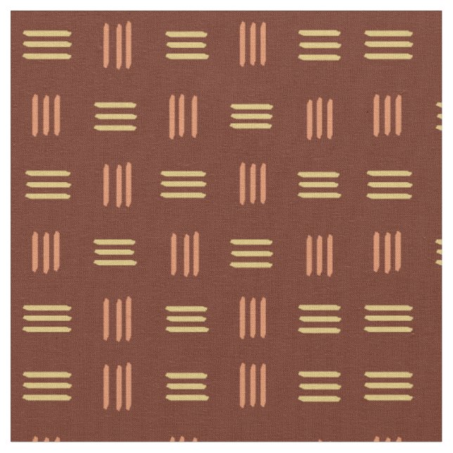 Tissu Lignes Modestes Modernes Du Milieu Du Siècle (Acaj (Fermer)