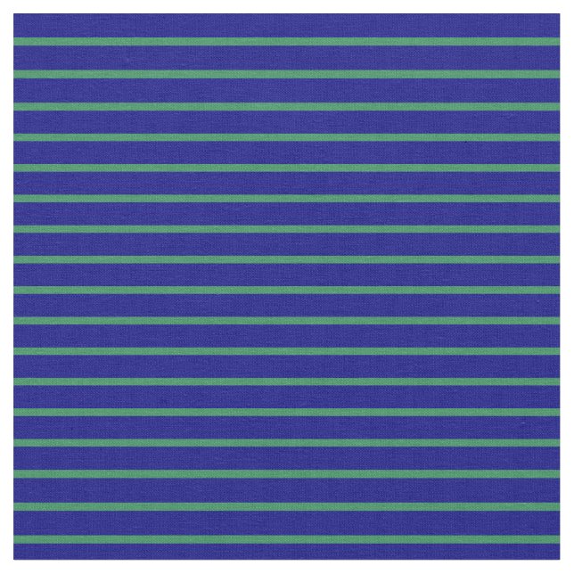 Tissu Lignes/Motif de  bleu et vert mer (Fermer)