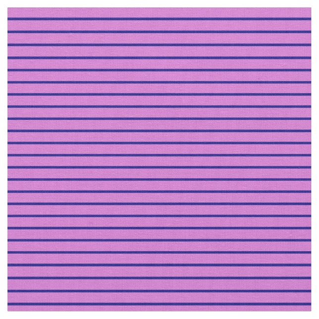 Tissu Lignes/Motif de  orchidées et bleues (Fermer)