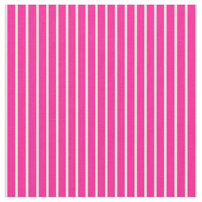 Tissu Lignes roses profondes et jaune clair (Fermer)