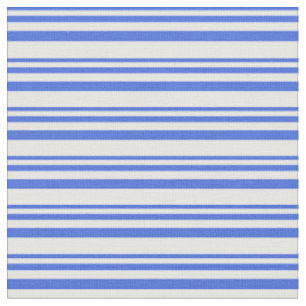 Tissu Lignes Royal Bleues & Blancs
