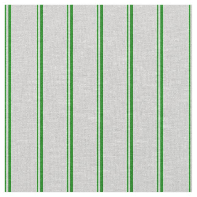 Tissu Lignes vert et gris clair (Fermer)