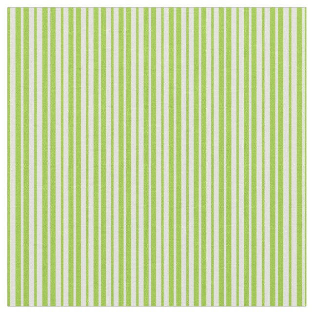 Tissu Lignes vert et jaune clair Motif (Fermer)