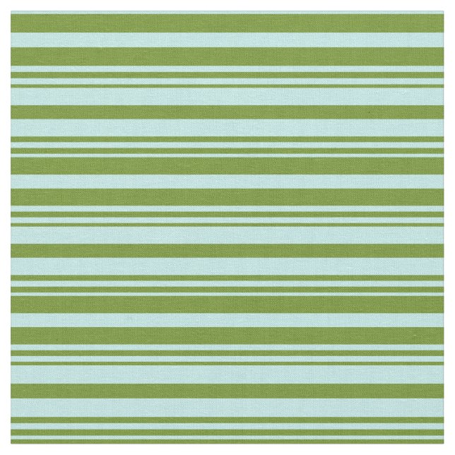 Tissu Lignes vertes et turquoise (Fermer)