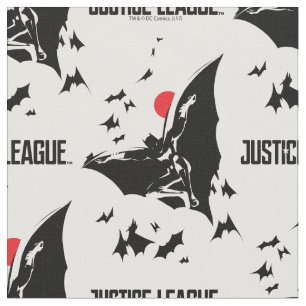 Tissu Ligue de Justice Batman dans le nuage de chauves