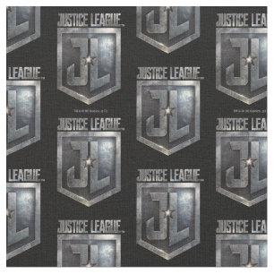 Tissu Ligue de Justice   Bouclier JL métallique
