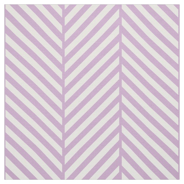 Tissu Lilac Purple Herringbone Grande échelle (Échantillon)