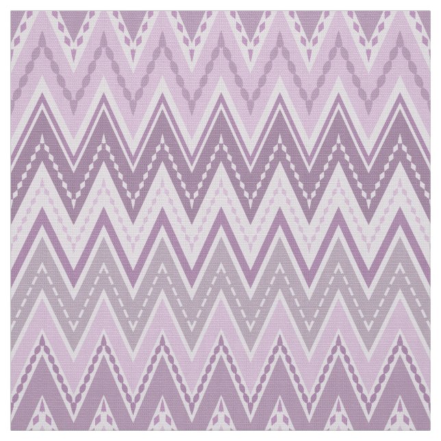 Tissu Lilac, rose, zigzag (Échantillon)
