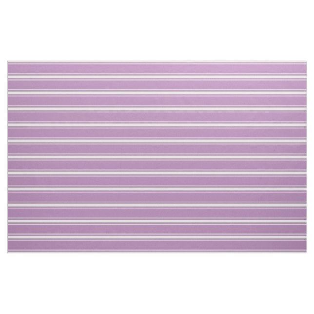 Tissu Lilac Stripes personnalisé (Yard)