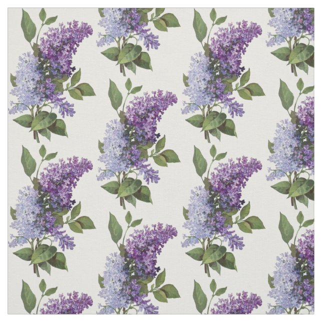 Tissu Lilacs frais - French Country Home Décor (Échantillon)