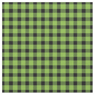 Tissu Lime Green Buffalo Country Lumjack Plaid