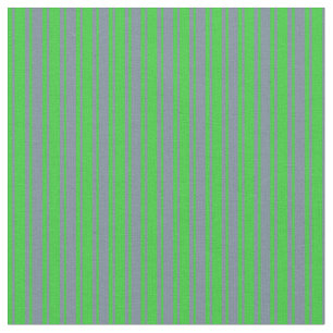 Tissu Lime vert et gris ardoise clair Motif