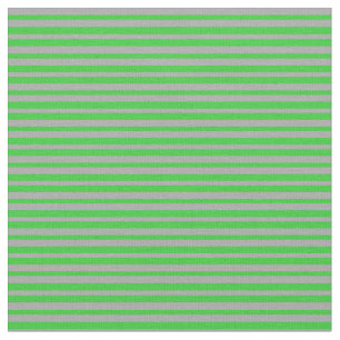 Tissu Lime Vert & Gris foncé Lignes/Gris Motif