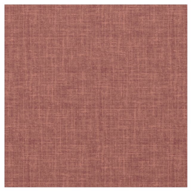 Tissu Lin brut rouge brun (Fermer)