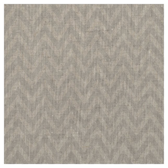 Tissu Linge Beige moderne Chevron Stripes (Échantillon)