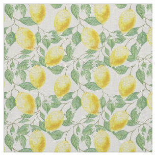 Tissu Linge de citron vert