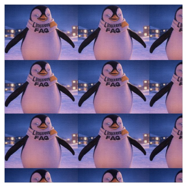 Tissu Linuxeros FAQ (Échantillon)