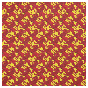 Tissu Lion déchaîné d'Écosse, drapeau/bannière ancien