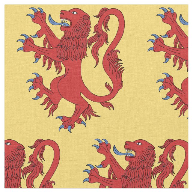 Tissu Lion Rampant (Fermer)