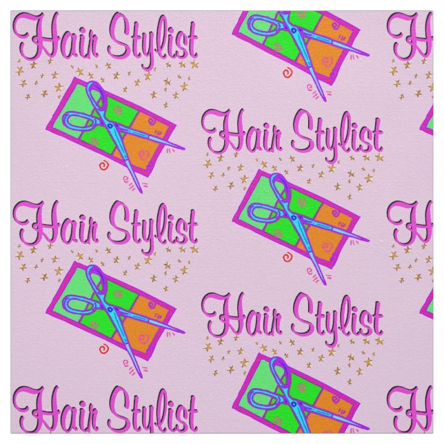 TISSU LISTE DES CHEVEUX ROSE CUTE (Échantillon)