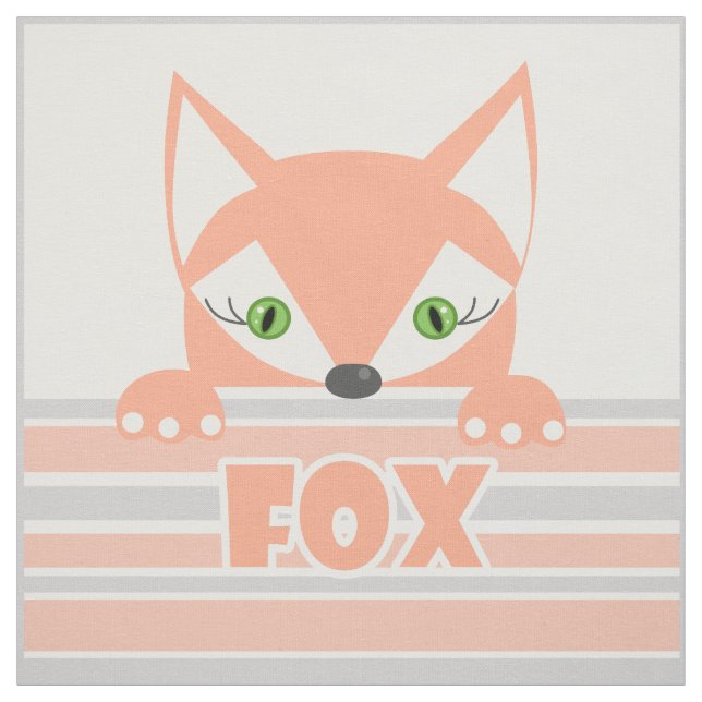 Tissu Little Fox (Échantillon)