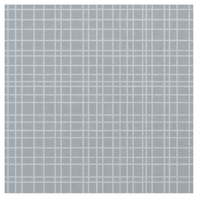Tissu Little One Hand Drawn Grid - dusty steel gray (Fermer)
