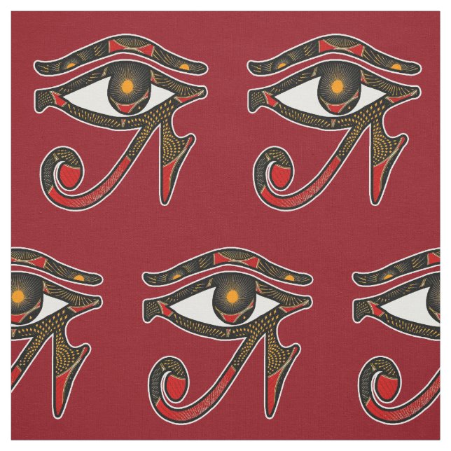 Tissu L'OEil égyptien d'Orus (Échantillon)