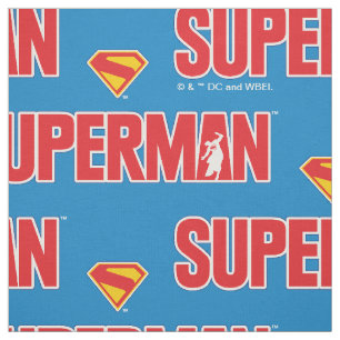 Tissu Logo classique Superman Bold