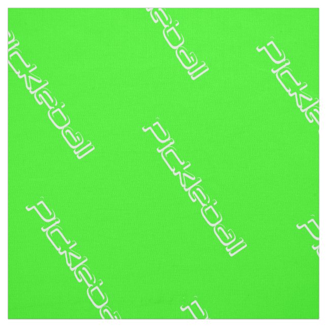 Tissu Logo de Pickleball (Échantillon)