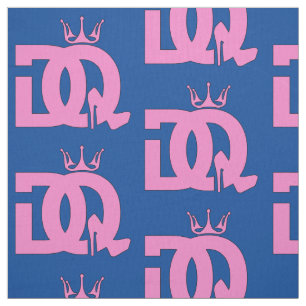 Tissu Logo DQ