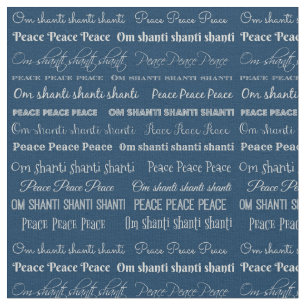 Tissu L'OM Shanti, coton de paix
